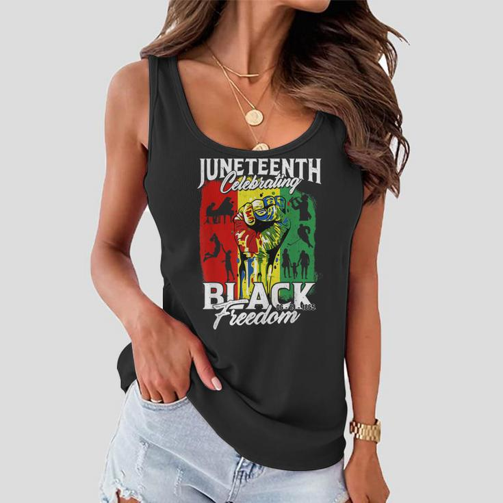 Junenth June 19Th Celebrating Black Freedom Day Men Women Women Flowy Tank