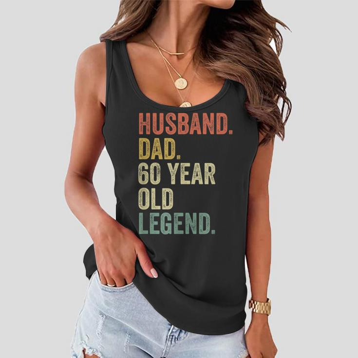 Mens Funny 60Th Birthday Shirts For Men Gifts Vintage Dad 1960 Women Flowy Tank