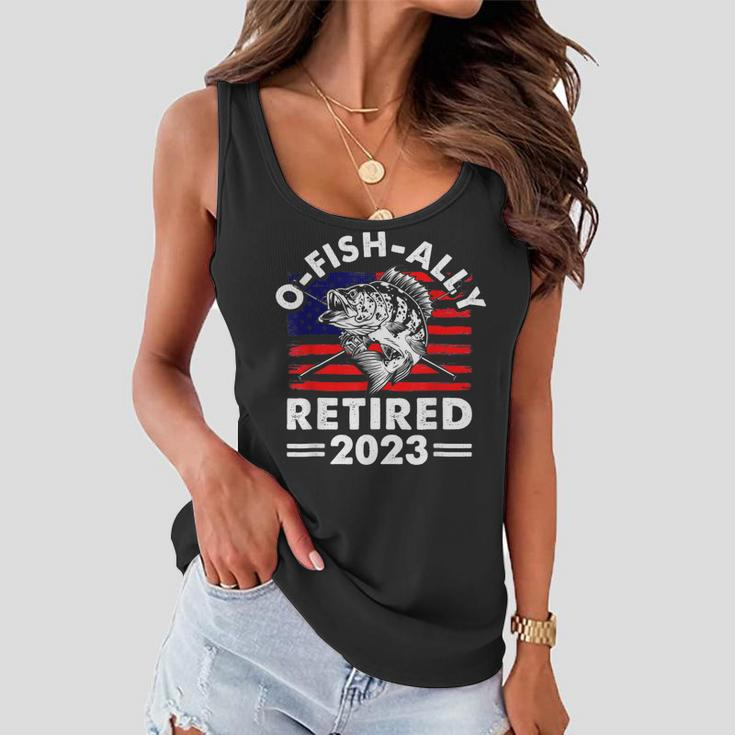 Retirement 2023 Fisherman O Fish Ally Retired 2023 Women Flowy Tank