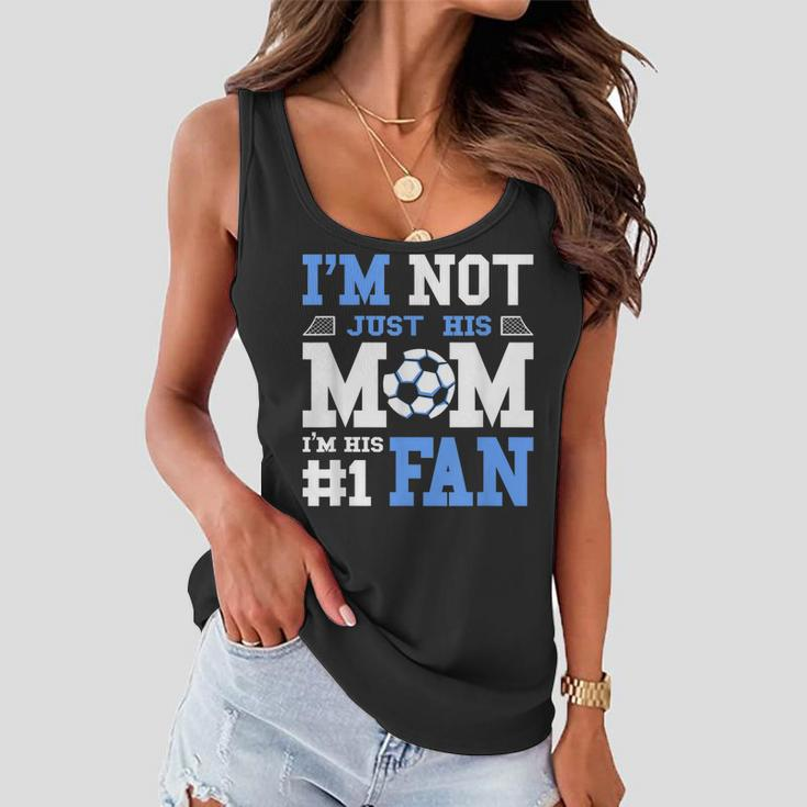 Soccer Mother Number 1 Fan - Soccer Mom Women Flowy Tank
