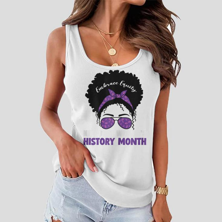 Womens National Womens History Month 2023 Embrace Equity For Women Women Flowy Tank
