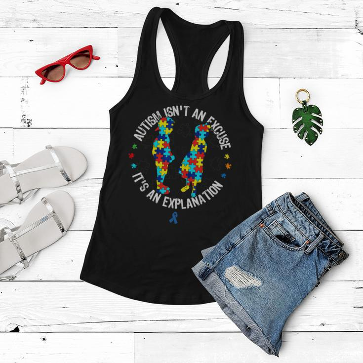Autism Awareness Be Kind Be Different Mom Autism Women Flowy Tank
