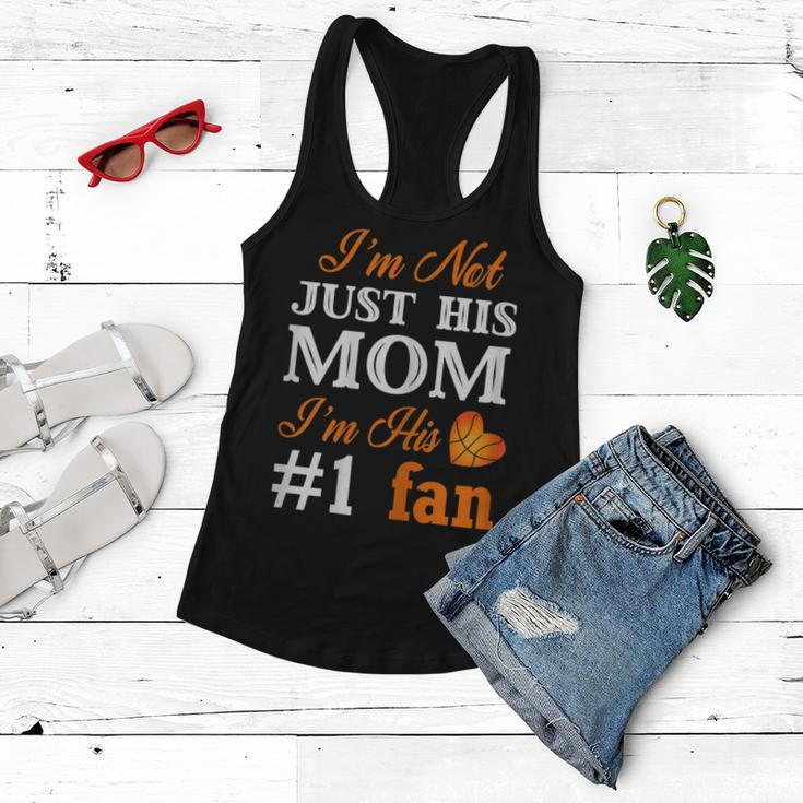 Basketball Fan Mom Quote Shirt Mothers Day Gift For Women Women Flowy Tank
