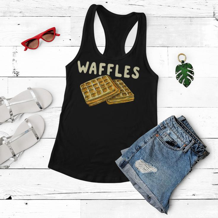 Chicken And Waffles Funny Matching Halloween Women Flowy Tank