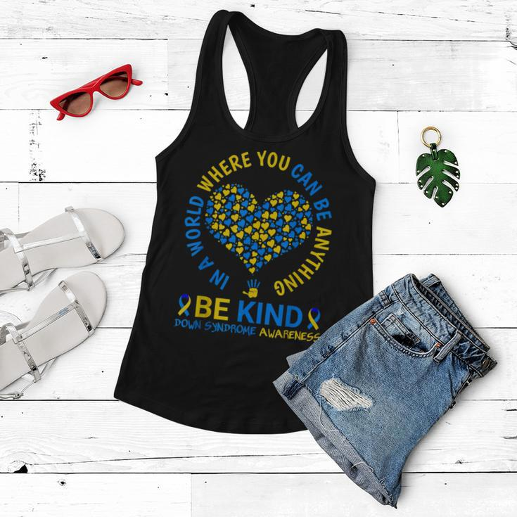 Down Syndrome Awareness Be Kind World Down Syndrome Day 2023 Women Flowy Tank