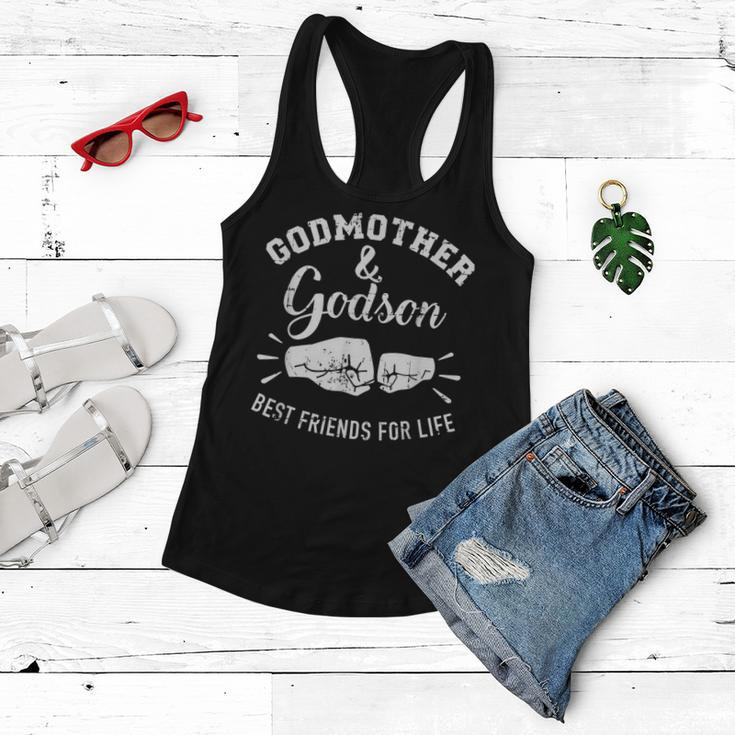 Godmother And Godson Friends For Life Women Flowy Tank