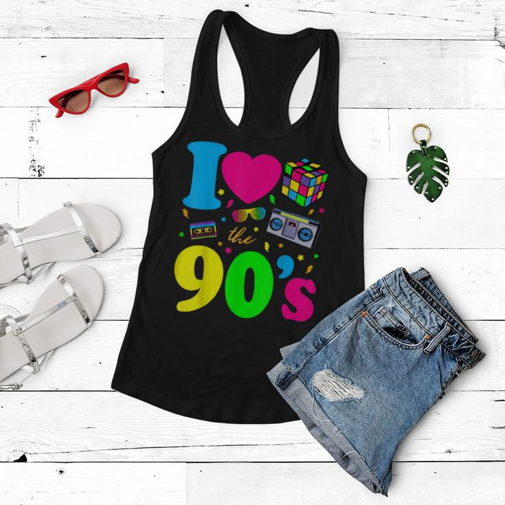 I Love The 90S Clothes For Women And Men Party Funny Women Flowy Tank