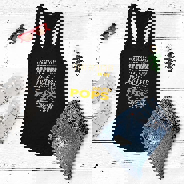 Mens Pops Is My Favorite Name New Grandpa Pops Xmas V2 Women Flowy Tank