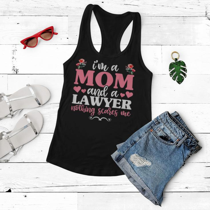 Mothers Day Lawyer For Women Mom And A Lawyer  Women Flowy Tank