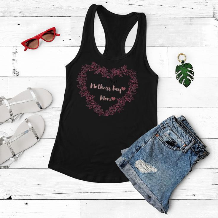 My First Mothers Day As A Mom Est 2019 For New Mama Women Flowy Tank
