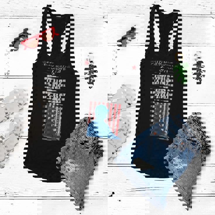 Prouddaughter Of A VietnamveteranArmySoldiers Women Flowy Tank