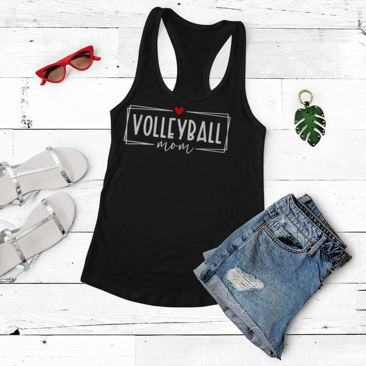 Volleyball Game Day Vibes Volleyball Mom Mothers Day Gifts Women Flowy Tank