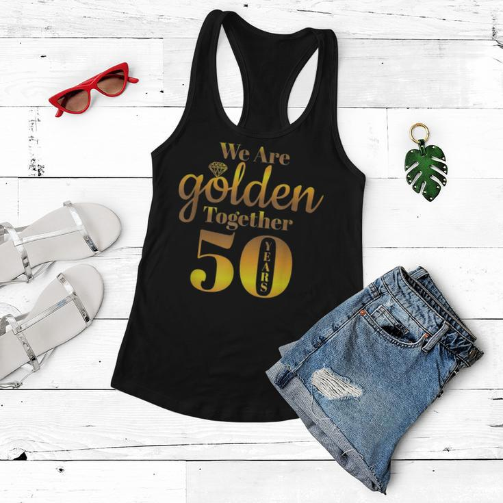We Are Together 50 Years 50Th Anniversary Wedding Gift Women Flowy Tank