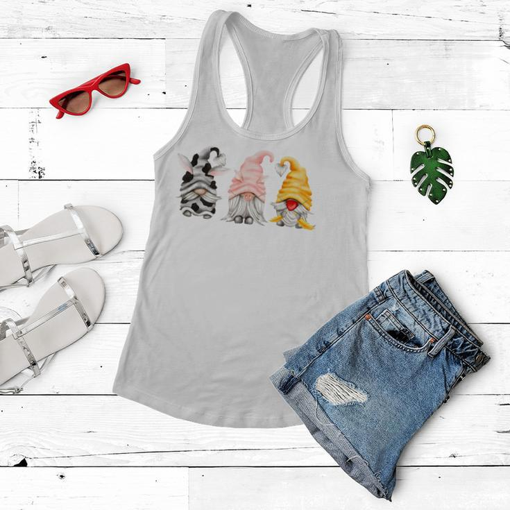 Cow Pig Chicken Gnome Cute Animal Gnomes Gifts For Mom Women Women Flowy Tank