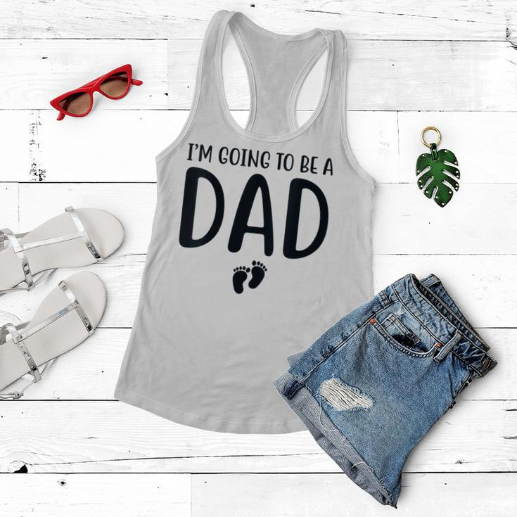 Womens New Dad I Can’T Keep Calm I’M Going To Be A Fathers Day Women Flowy Tank