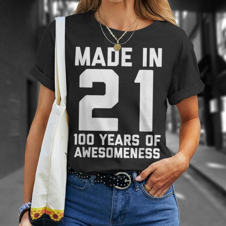100 Geburtstag Geschenk Für Ihre Frauen 100 Jahre Alte Oma T-Shirt Geschenke für Sie