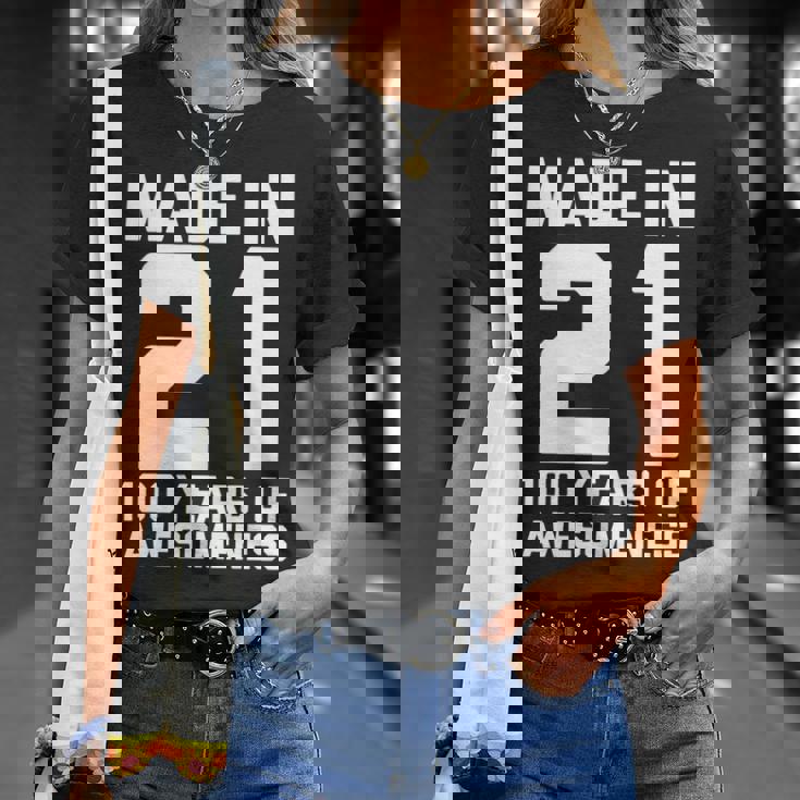 100 Jahre Geburtstag Langarmshirt für Frauen, Geschenkidee für 100 Jahre alte Oma Geschenke für Sie