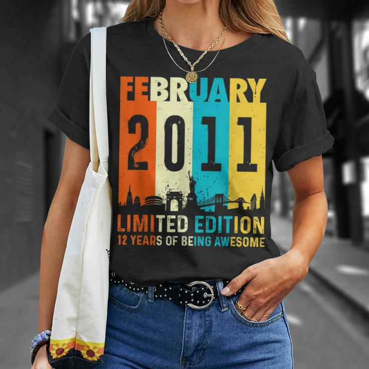 12 Limitierte Auflage Hergestellt Im Februar 2011 12 T-Shirt Geschenke für Sie