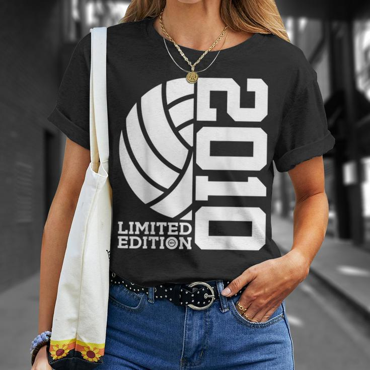 13Th Birthday Volleyball Limited Edition 2010 Unisex T-Shirt Gifts for Her