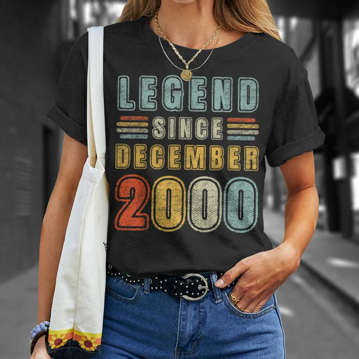 2 Jahre Alte Legende Seit 2 Geburtstag Im Dezember 2020 T-Shirt Geschenke für Sie