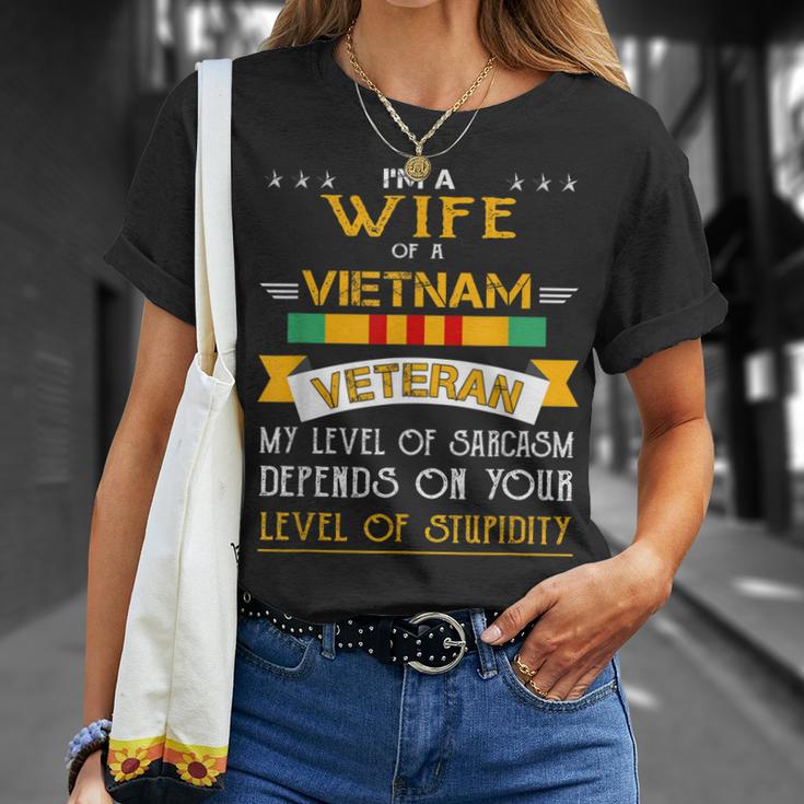 Im A Wife Of A Vietnam Veteran  Gift Men Women T-shirt Graphic Print Casual Unisex Tee