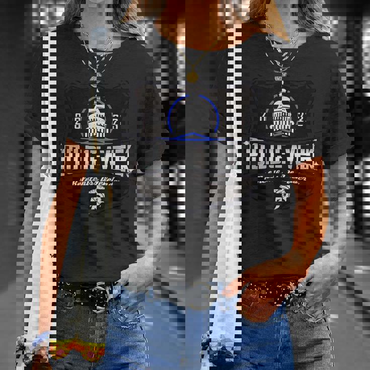 2023 Police Week Commemorative Unisex T-Shirt Gifts for Her