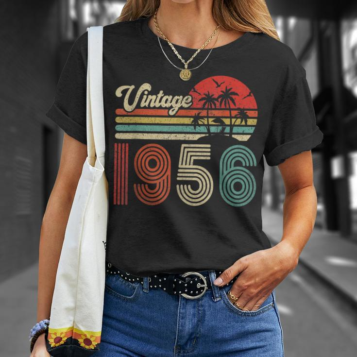 67 Jahre Vintage 1956 Geburtstags-T-Shirt für Frauen und Männer Geschenke für Sie