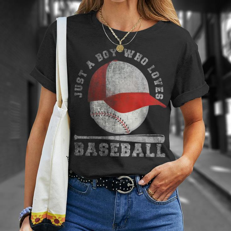 American Sport Fan Baseball Lover Boys Batter Baseball Unisex T-Shirt Gifts for Her