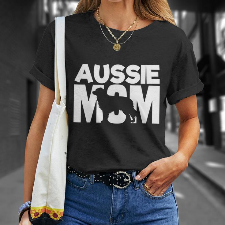 Aussie Shepherd Mom Gifts Mama Australian Shepherd Mother Unisex T-Shirt Gifts for Her
