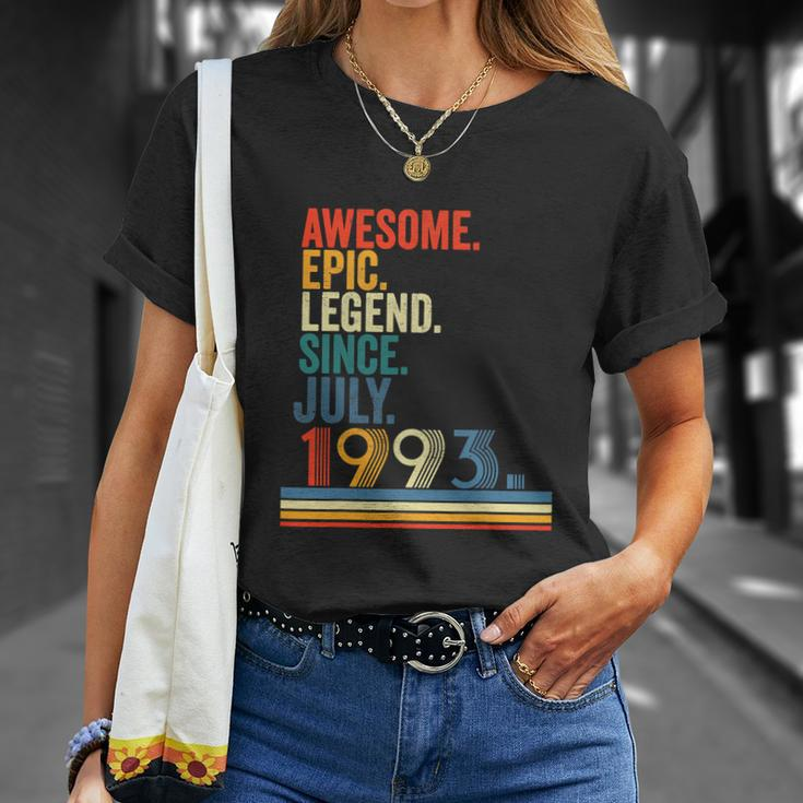 Awesome Epic Legend Since July 1993 28 Year Old Unisex T-Shirt Gifts for Her