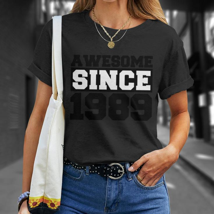 Awesome Since 1989 Unisex T-Shirt Gifts for Her
