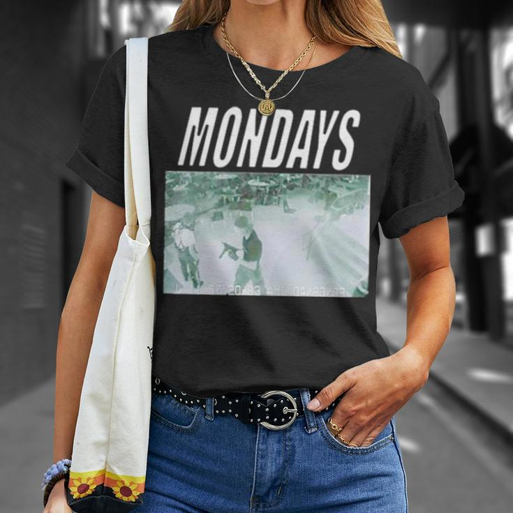 Best Dadbod Society Mondays Camera Unisex T-Shirt Gifts for Her