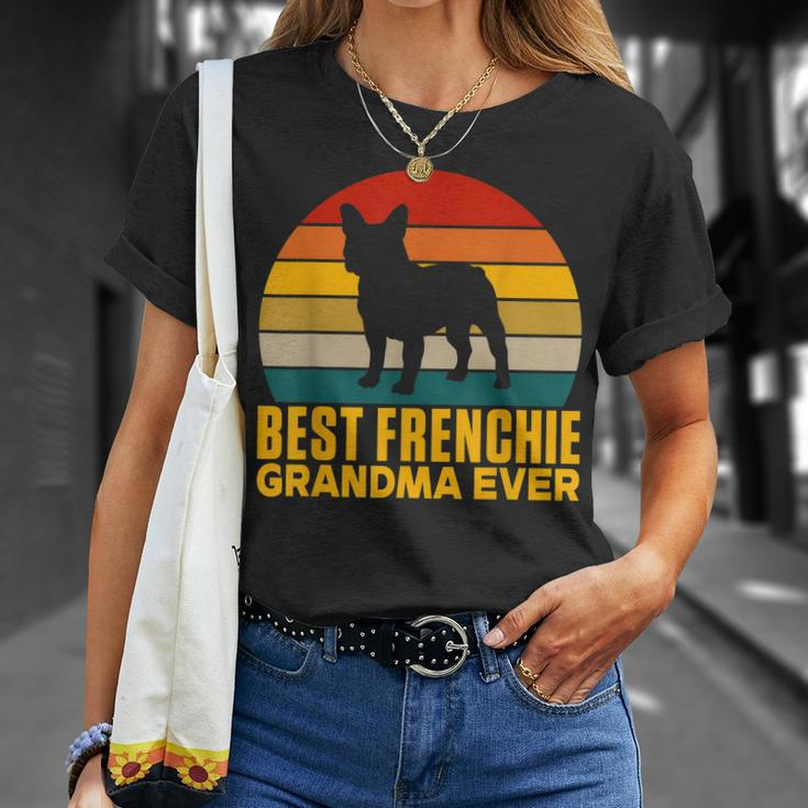 Best Frenchie Grandma Ever Frenchie Grandma Unisex T-Shirt Gifts for Her