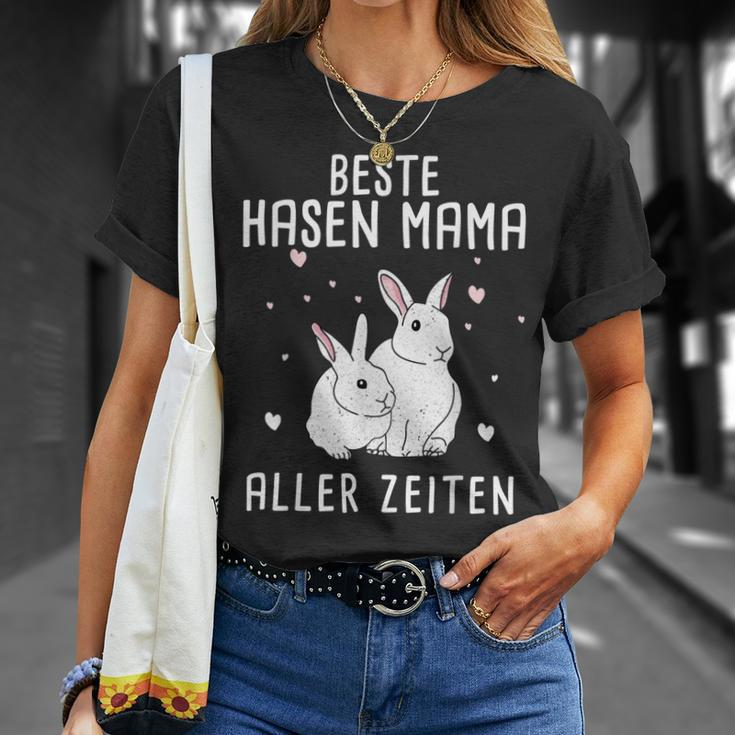 Beste Hasen-Mama Aller Zeiten T-Shirt Geschenke für Sie