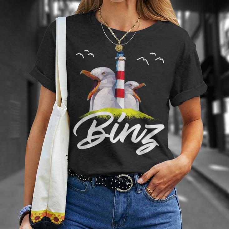 Binz Ostsee Rügen Sommerurlaub Küste Insel Rügen T-Shirt Geschenke für Sie