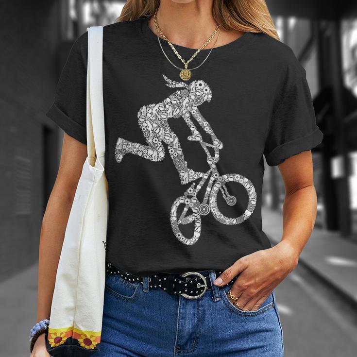 Bmx Mädchen Bike Stunt Kinder T-Shirt Geschenke für Sie