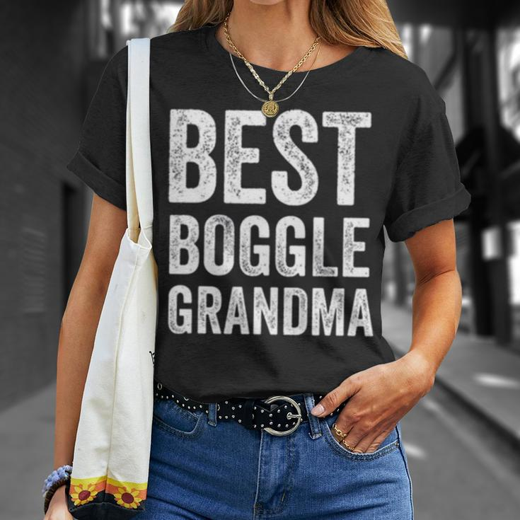 Boggle Grandma Board Game Unisex T-Shirt Gifts for Her