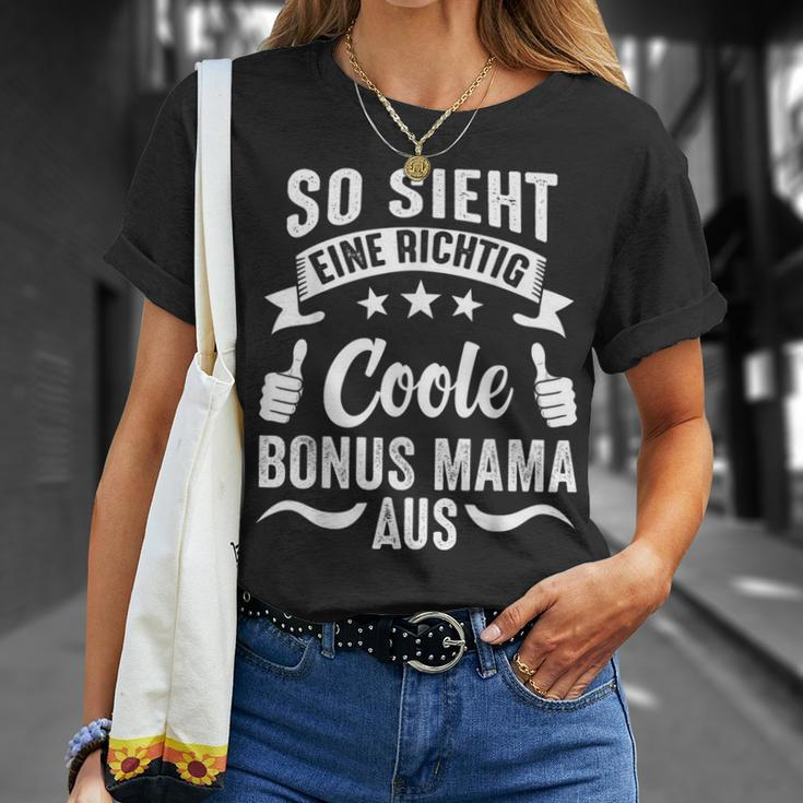 Bonus Mama Stiefmutter Lustige Sprüche T-Shirt Geschenke für Sie