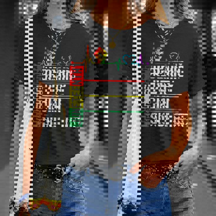 Breaking Every Chain Since 1865 Junenth Black History V2 T-Shirt Gifts for Her