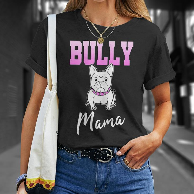 Bully Mama Französische Bulldogge Stolz Frenchie T-Shirt Geschenke für Sie