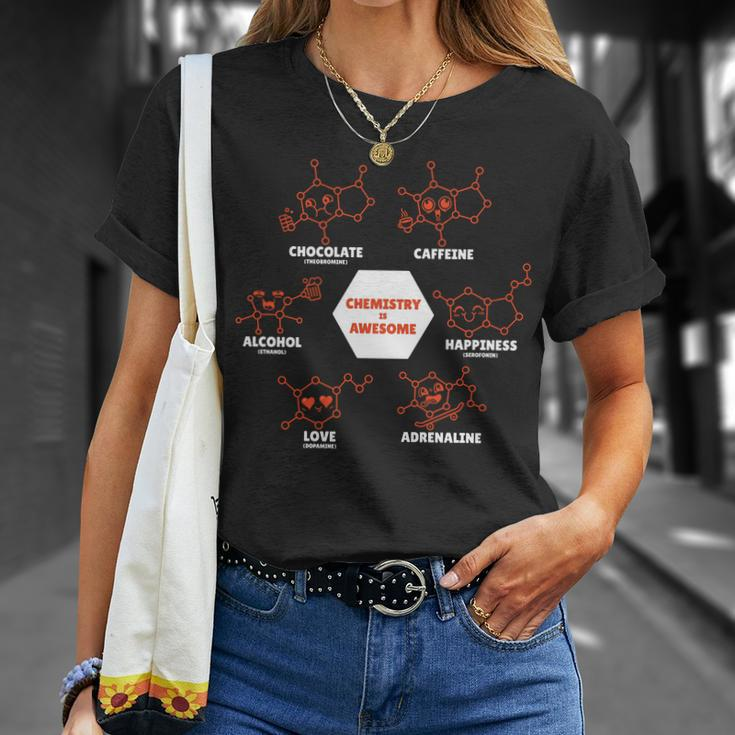 Chemistry Is Awesome Unisex T-Shirt Gifts for Her