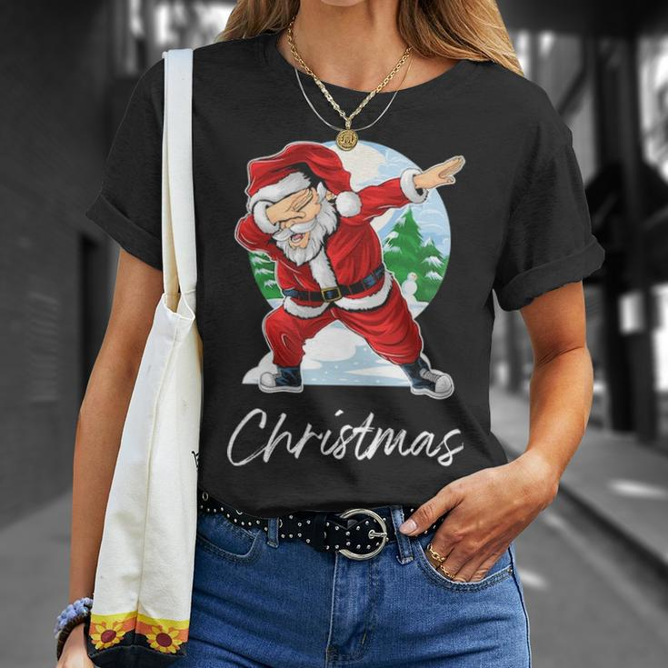 Christmas Name Gift Santa Christmas Unisex T-Shirt Gifts for Her