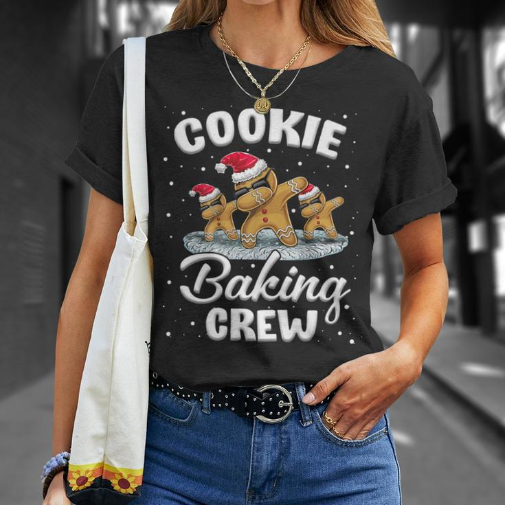 Cookie Baking Crew Family Christmas Gingerbread Santa Hat V2T-shirt Gifts for Her