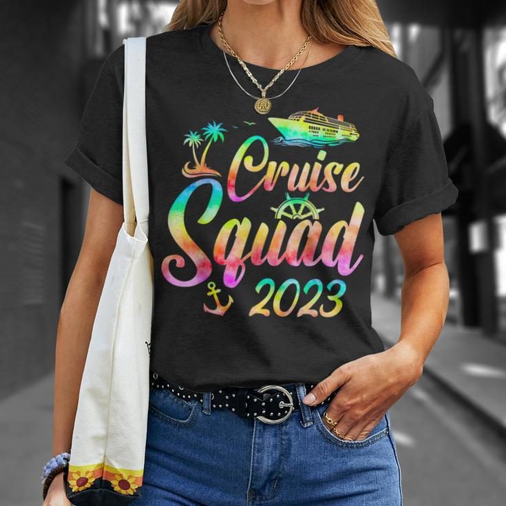 Cruise Squad 2023 Summer Vacation Family Friend Travel Group T-Shirt Gifts for Her