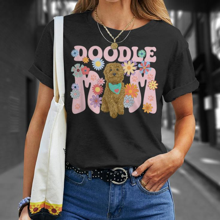 Cute Goldendoodle Doodle Dog Mom Design Women Unisex T-Shirt Gifts for Her