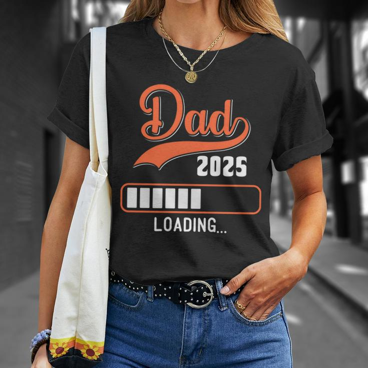 Dad 2025 Loading Unisex T-Shirt Gifts for Her