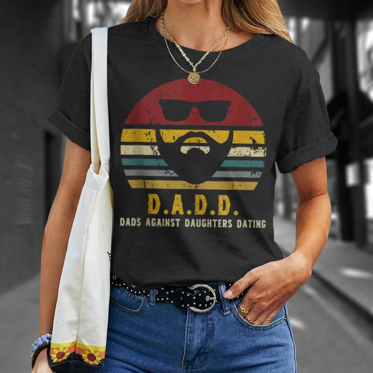 DADD Dads Against Daughters Dating Undating Dads T-Shirt Gifts for Her