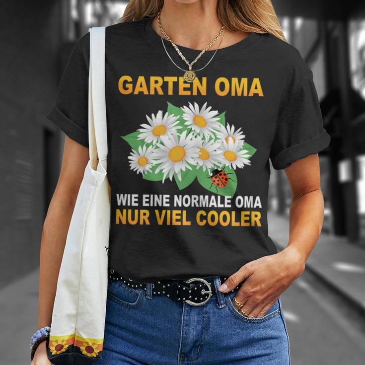 Damen Gärtnerin Landschaftsbau T-Shirt für Rentnerin und Garten-Oma Geschenke für Sie