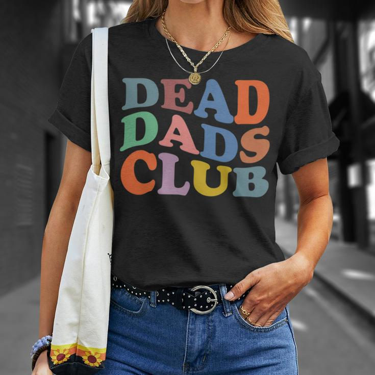 Dead Dad Club Vintage Saying T-Shirt Gifts for Her