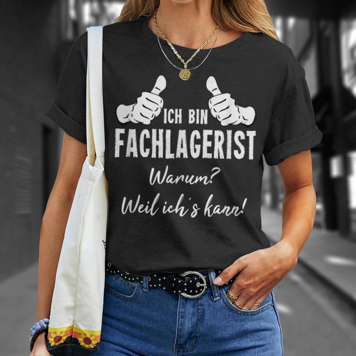 Fachlagerist T-Shirt für Herren, Lagerlogistiker Kompetenz Beweis Geschenke für Sie